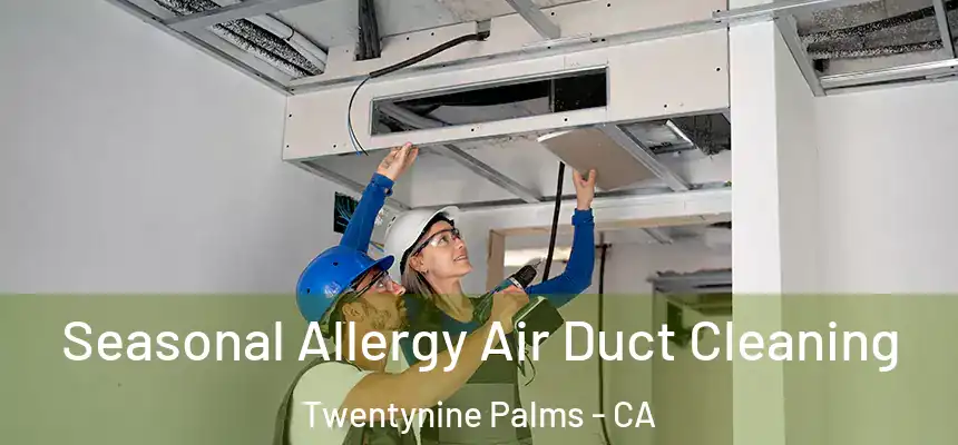  Seasonal Allergy Air Duct Cleaning Twentynine Palms - CA